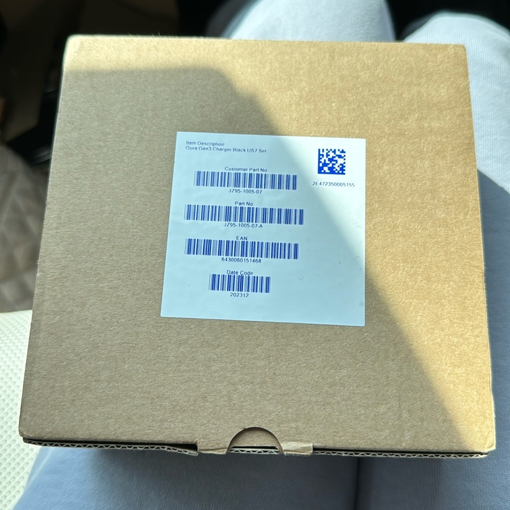 Oura ring charger size 6